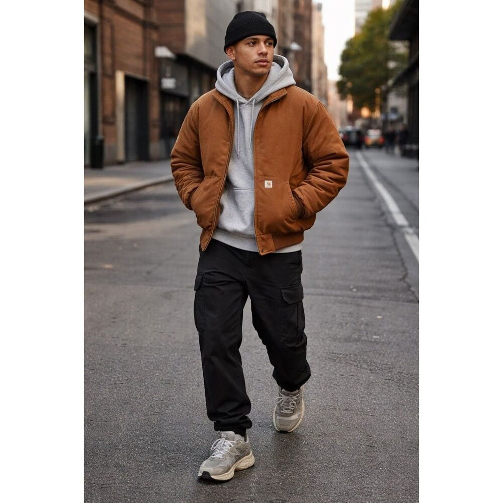 Carhartt J140 Brown Jacket NWT | Streetwear Workwear Skatewear Utility Jacket
